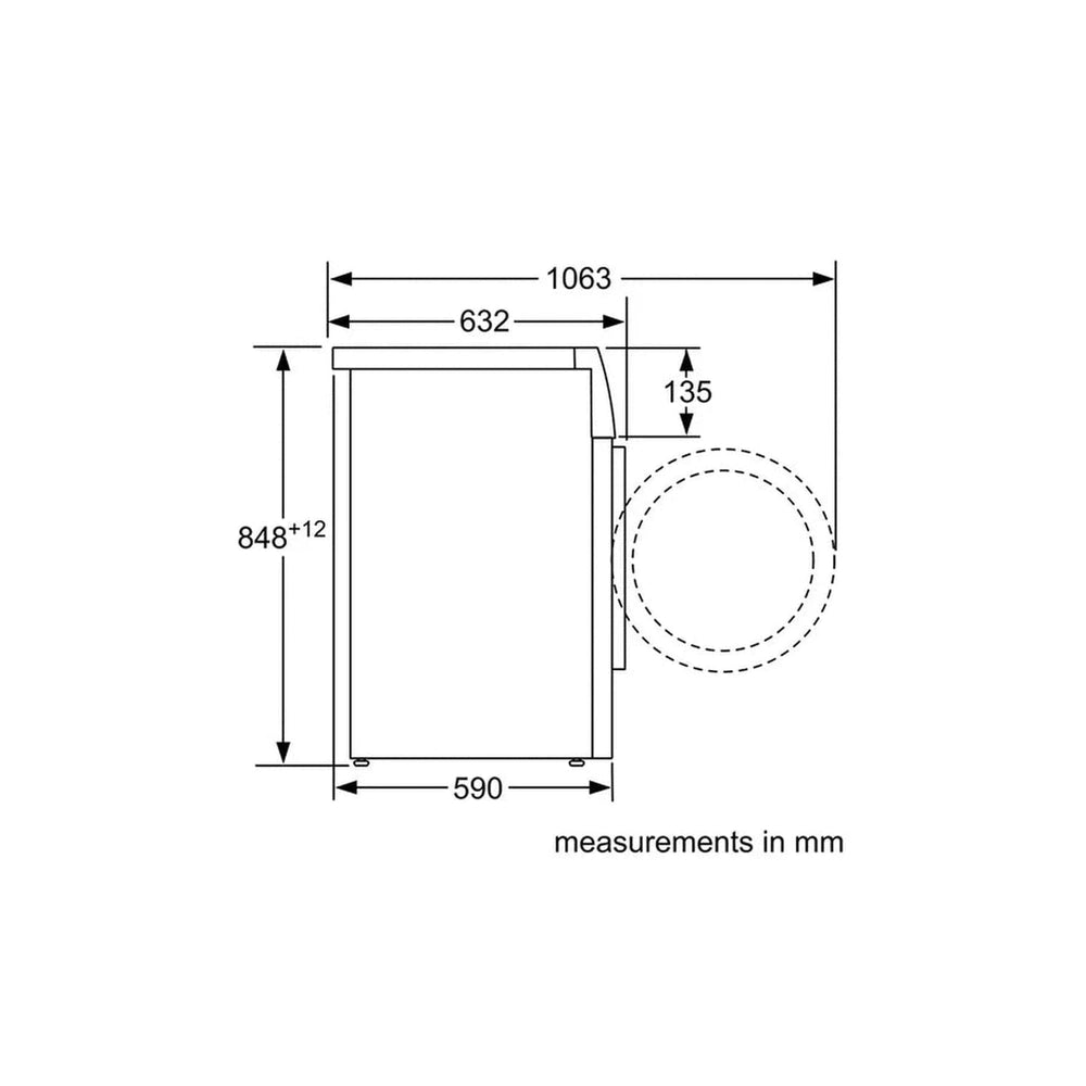 Bosch Series 2 Washing Machine 8KG 1400rpm