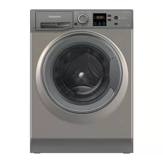 Hotpoint 7KG Freestanding Washing Machine with Steam - Graphite