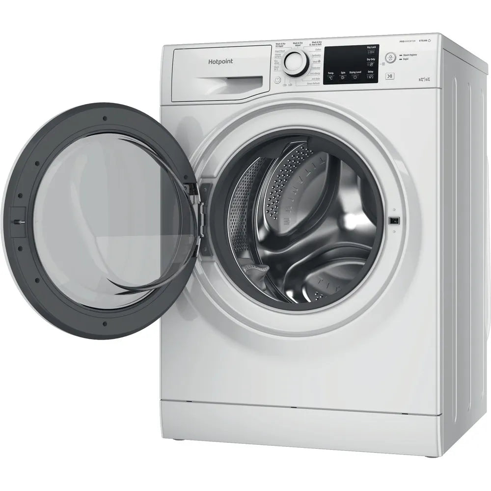Hotpoint Washer-Dryer 8kg Wash 6Kg Dry White