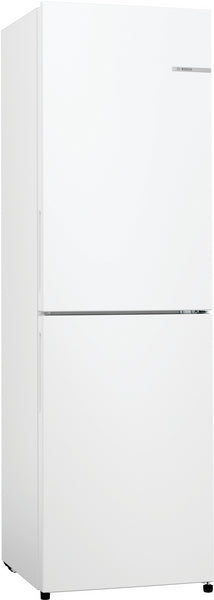 Bosch Series 2, Free-standing fridge-freezer, 182.4 x 55 cm, White, FROST FREE