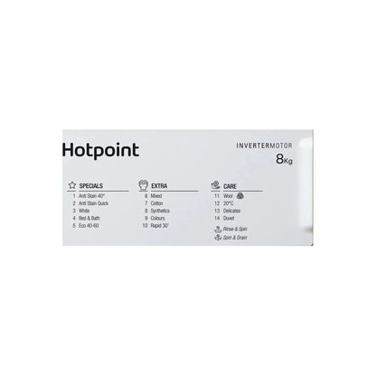 Hotpoint Integrated Washing Machine 8KG 1400rpm