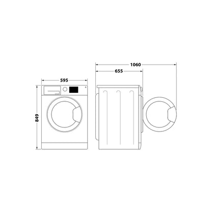 Hotpoint 9KG Heat Pump Dryer A++ Rated